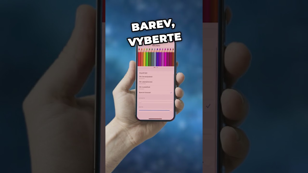 Jak nastavit červený filtr na iPhone