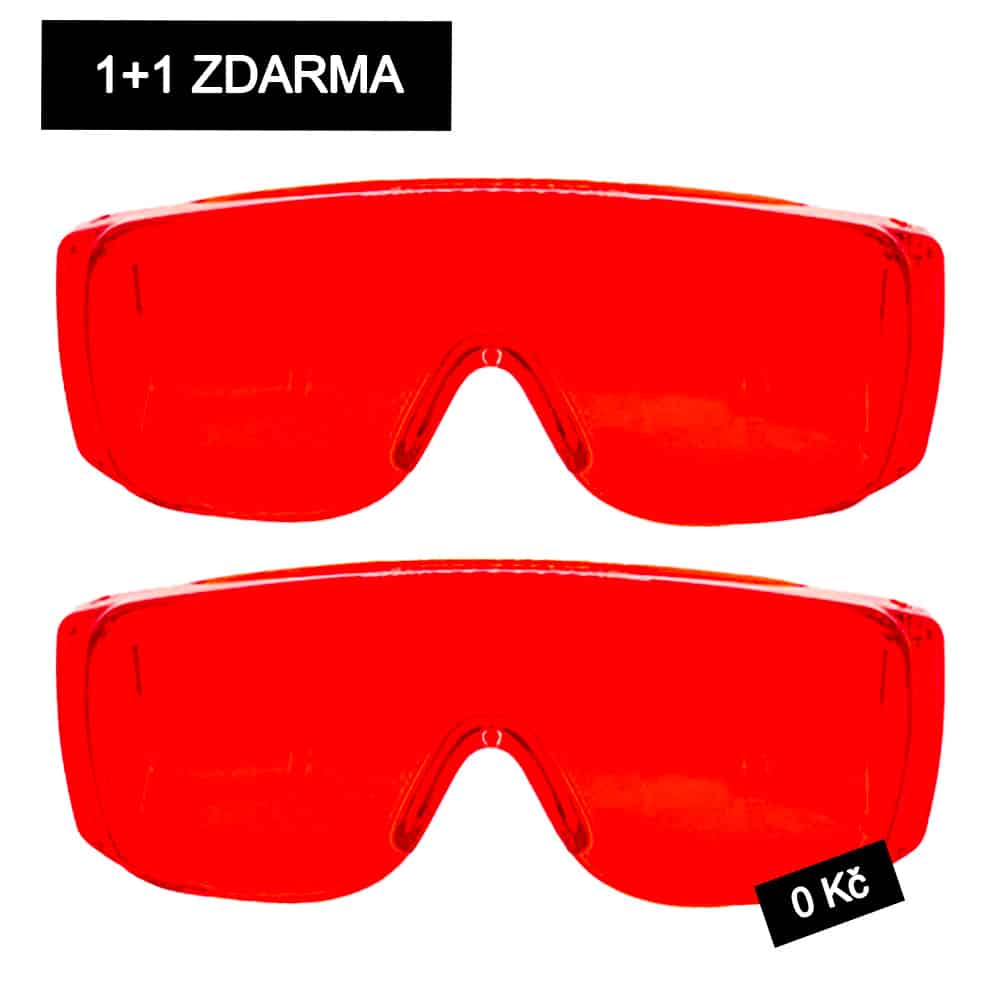 1+1 Zdarma: SleepKing™ Červené brýle Charles 1 1+1 Zdarma: SleepKing™ Červené brýle Charles