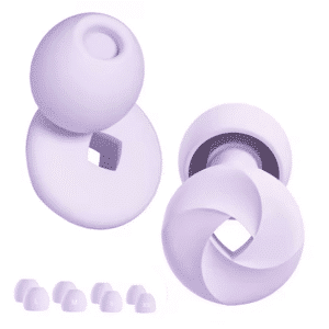 SleepKing™ Fialové špunty do uší Amadeus