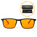 SleepKing™ Oranžové brýle Henry + pouzdro a hadřík ZDARMA