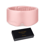 SleepKing™ Hedvábná maska Sophia - Růžová