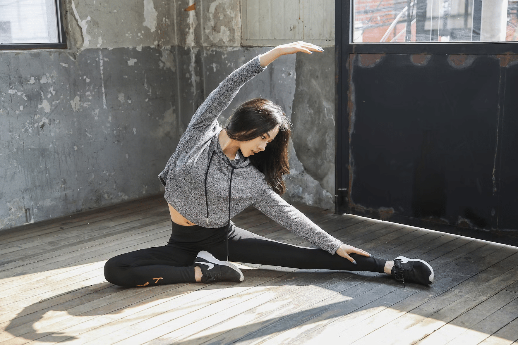 jóga na protažení ramen