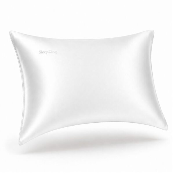 SleepKing™ Hedvábný povlak Charlotte - Bílá, 50x70cm