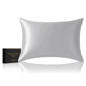 SleepKing™ Hedvábný povlak Charlotte - Stříbrná, 70x90cm