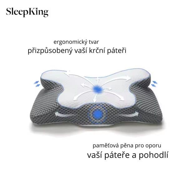 SleepKing polštář z paměťové pěny, Ryan - Image 2