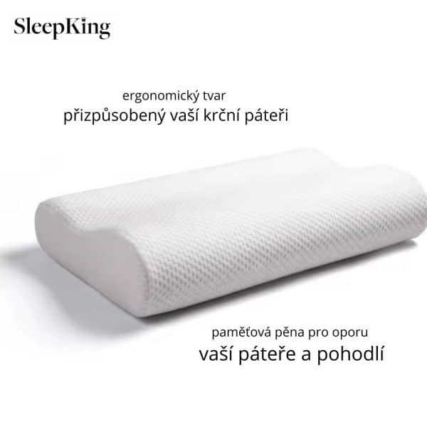 SleepKing polštář z paměťové pěny, Hugo - Image 2