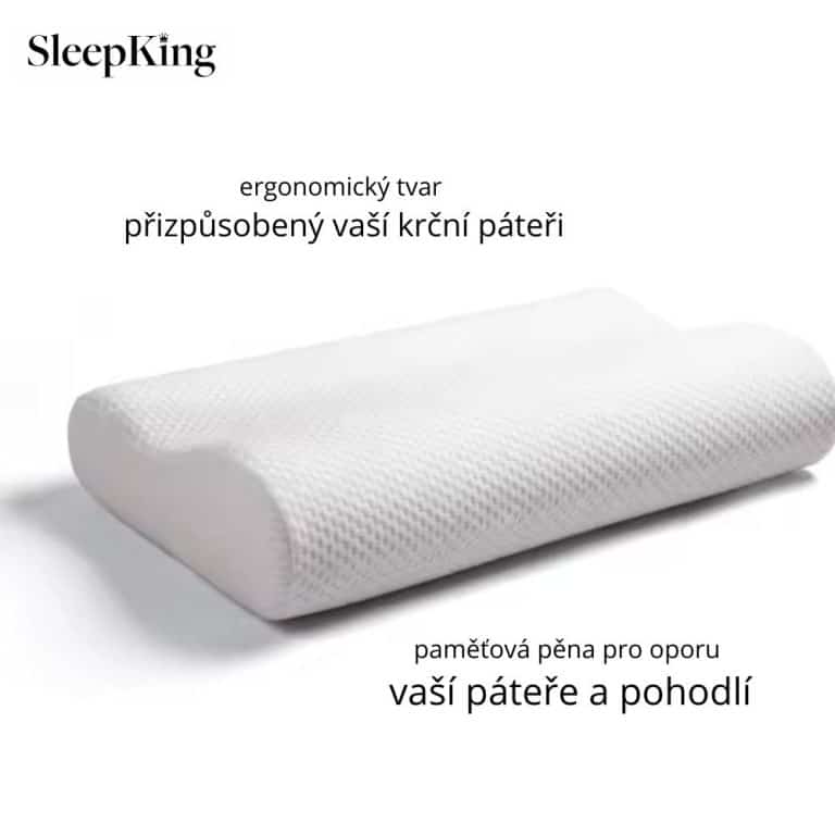 SleepKing polštář z paměťové pěny, Hugo - Image 2